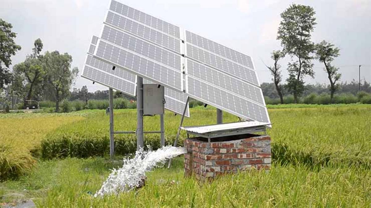 Move to design solar pump set scheme